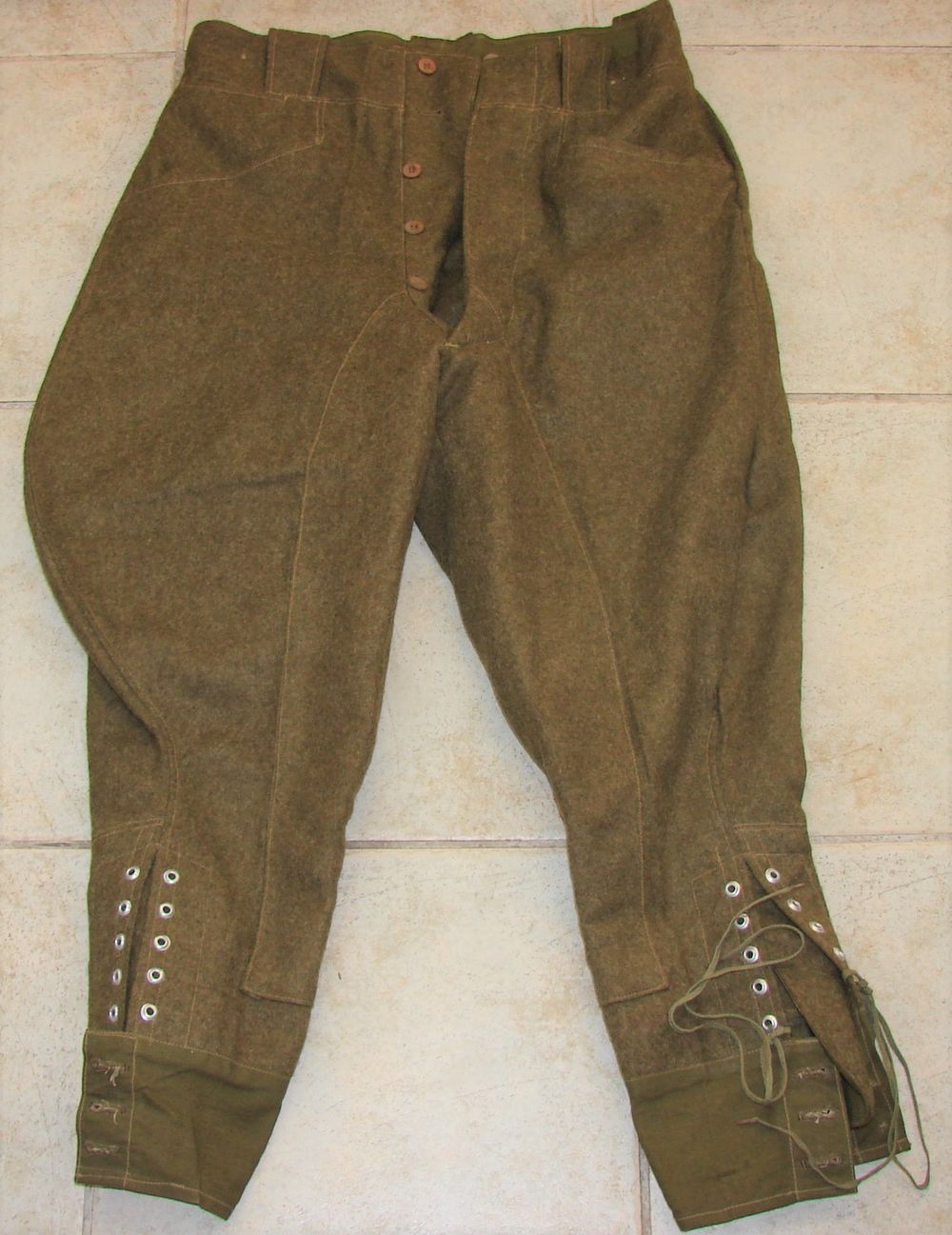Pantalon Culotte De Cheval M41 Français ww2 
