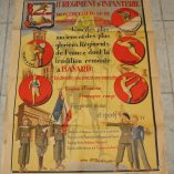 Affiche du 8ème Régiment d'infanterie
