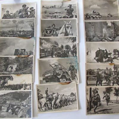 Waffen postcards. Prices in the text.