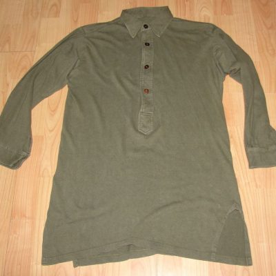 German army shirt.