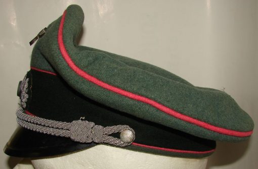 Officer's cap of the Heer armored troops. - Image 3