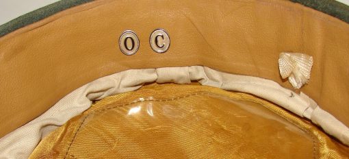 Officer's cap of the Heer armored troops. - Image 6