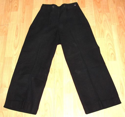 Navy HJ pants.