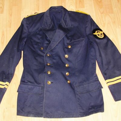 Summer jacket of a junior officer of the Wasserschutzpolizei.