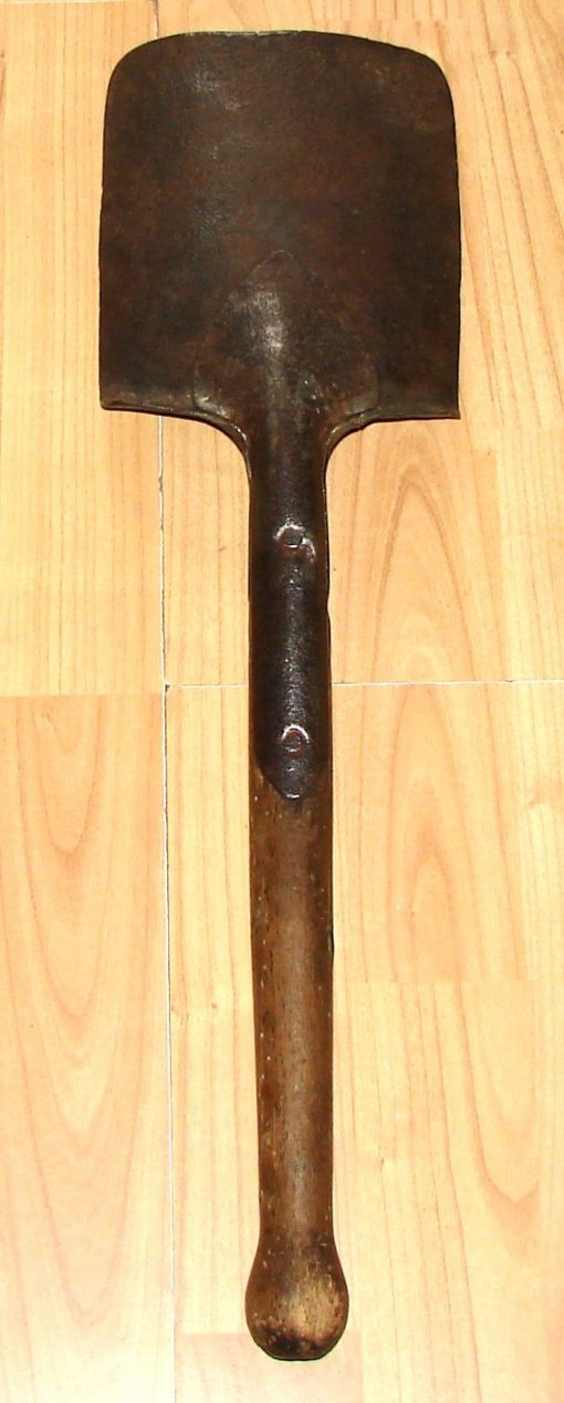 German M1874 spade-shovel