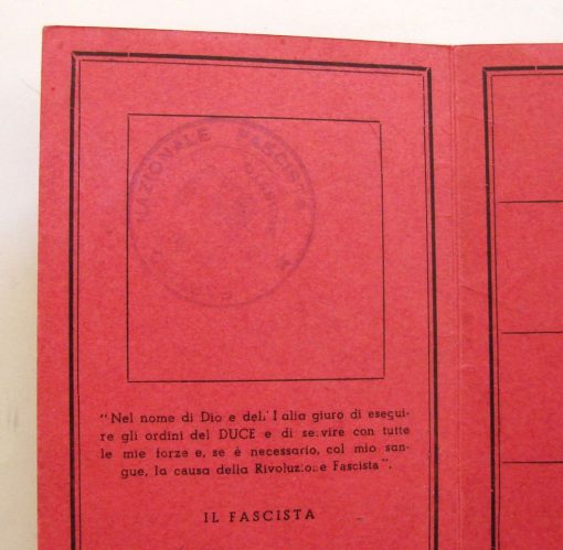 Documents of an Italian in the service of Germany. - Image 6