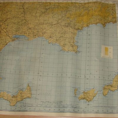 Carte d'Etat major de l'armée Américaine de la Provence VENDUE