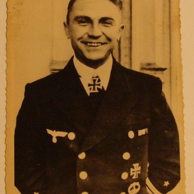 Carte postale à l'effigie de Günther Prien RÉSERVÉE