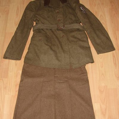 RAD female staff jacket and skirt set.