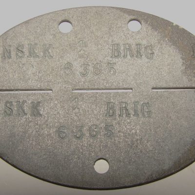 Plaque d'identité du NSKK