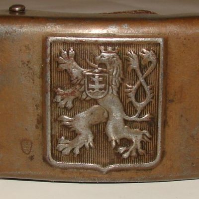 Boucle et ceinturon Tchécoslovaque.