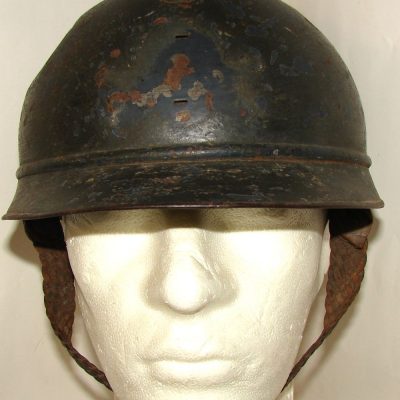 French Model 15 officer's helmet.