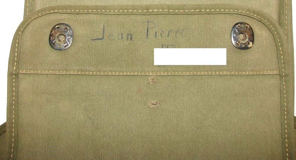 US Army canvas dispatch M38. - Image 5