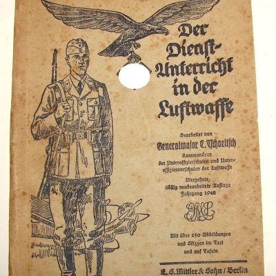 Luftwaffe instruction manual.