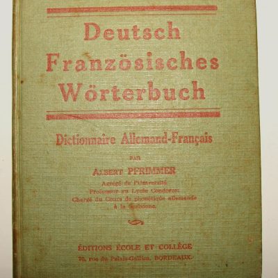 Dictionnaire Français-Allemand