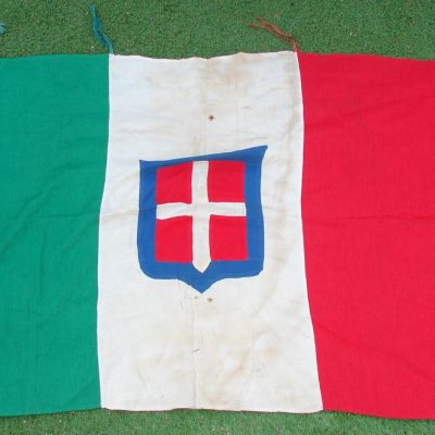 Drapeau de balcon du royaume d'Italie.