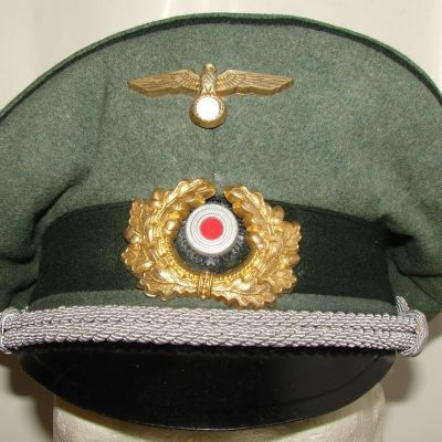 Casquette d'officier de l'artillerie côtière de la kriegsmarine