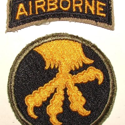 Insigne de la 17ème division parachutiste US