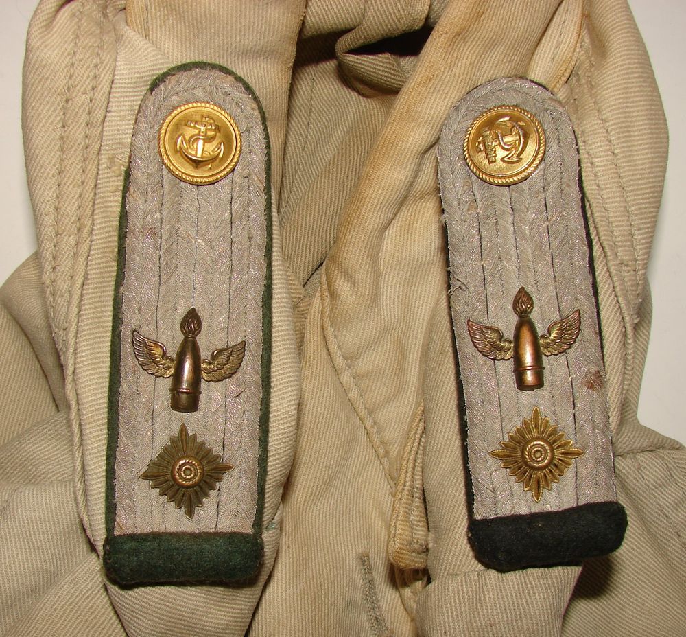 Veste tropicale d'officier d'artillerie de la kriegsmarine – Image 10