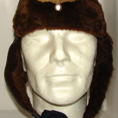 Toque en cuir de la kriegsmarine. VENDUE