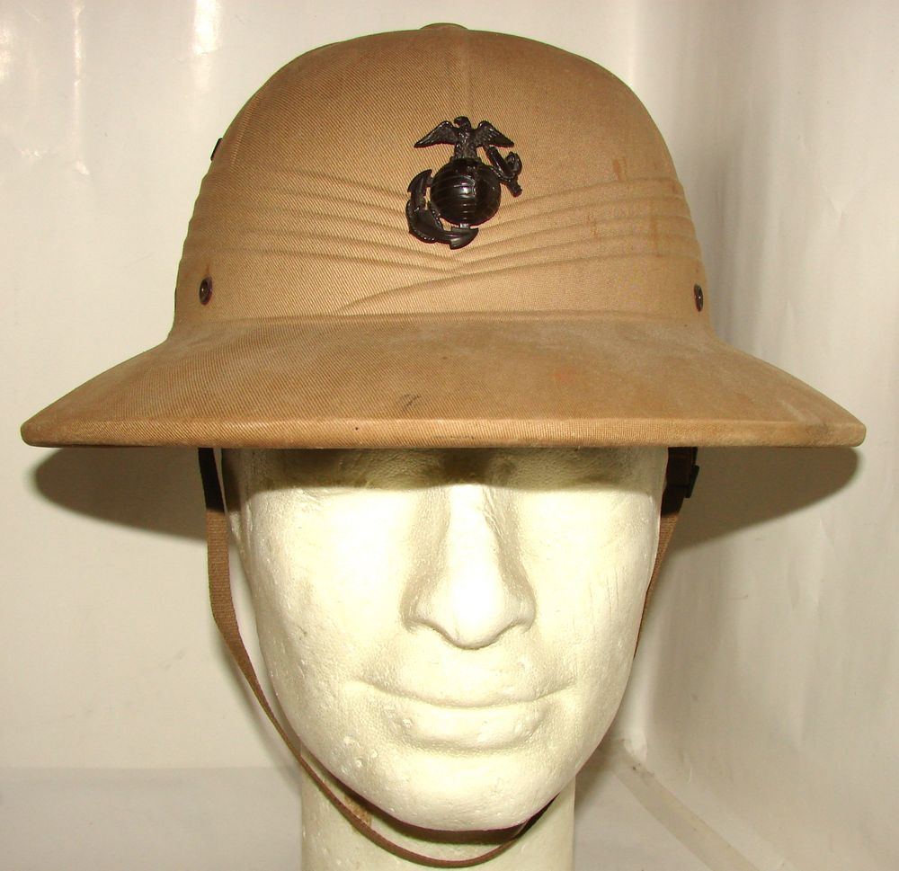 Casque tropical troupe de l'USMC M40.